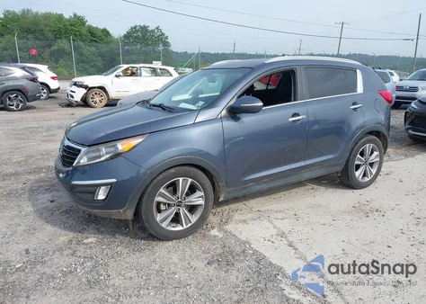 2014 Kia Sportage Sx z USA, uszkodzony, nr VIN KNDPC3A6XE7661835